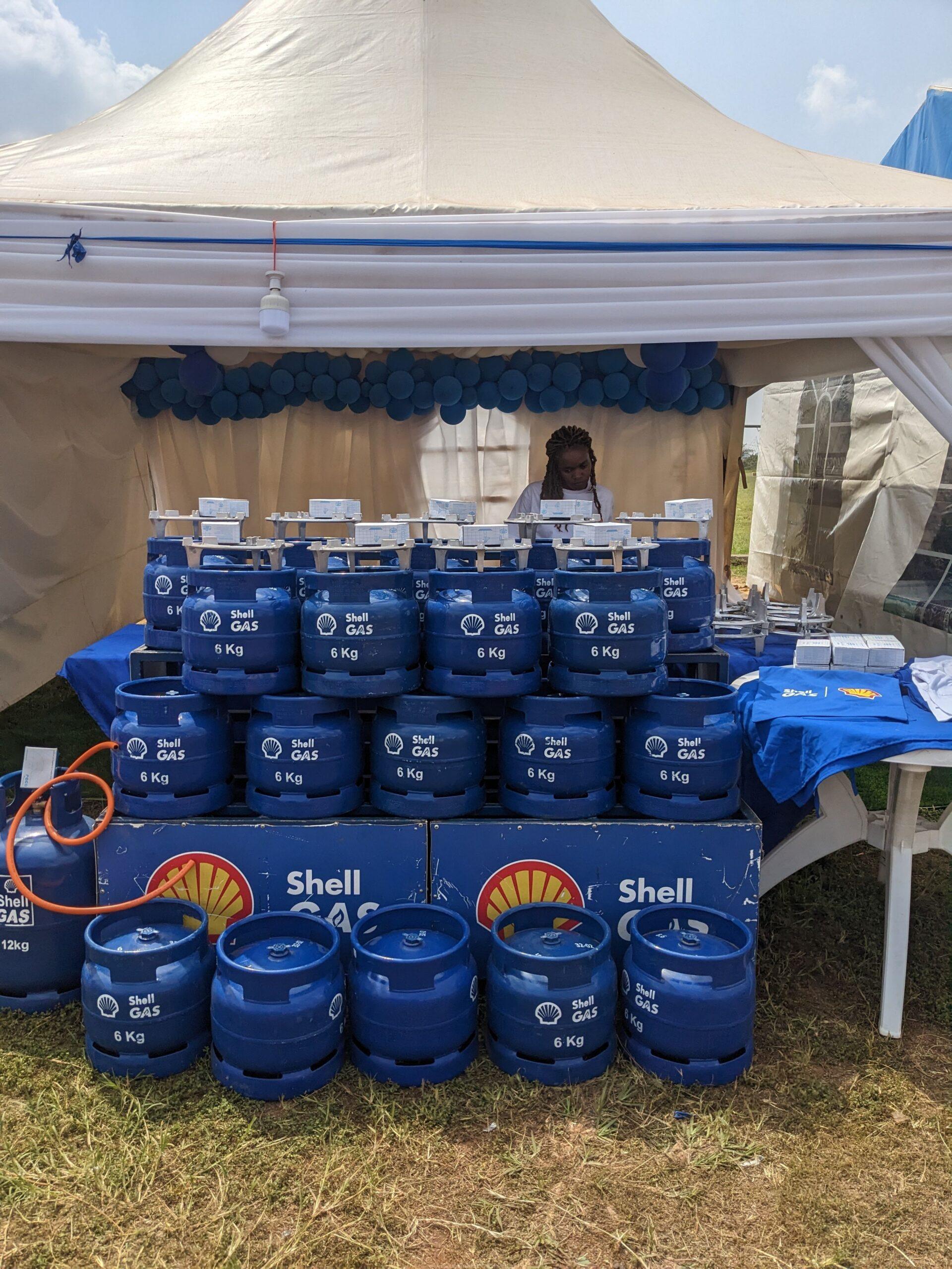 Shell gas