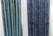 Executive curtains and curtain rods