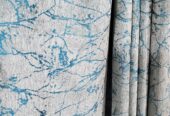 Chenille velvet curtains