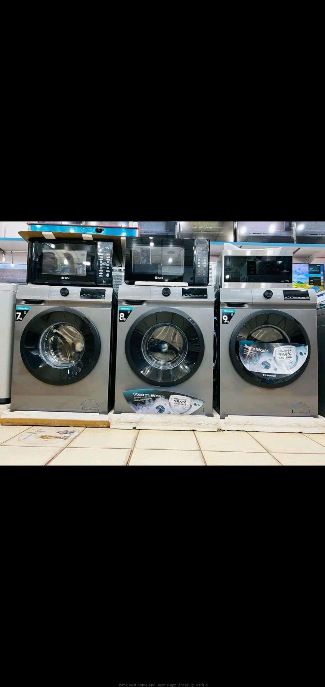 Automatic washing machines.