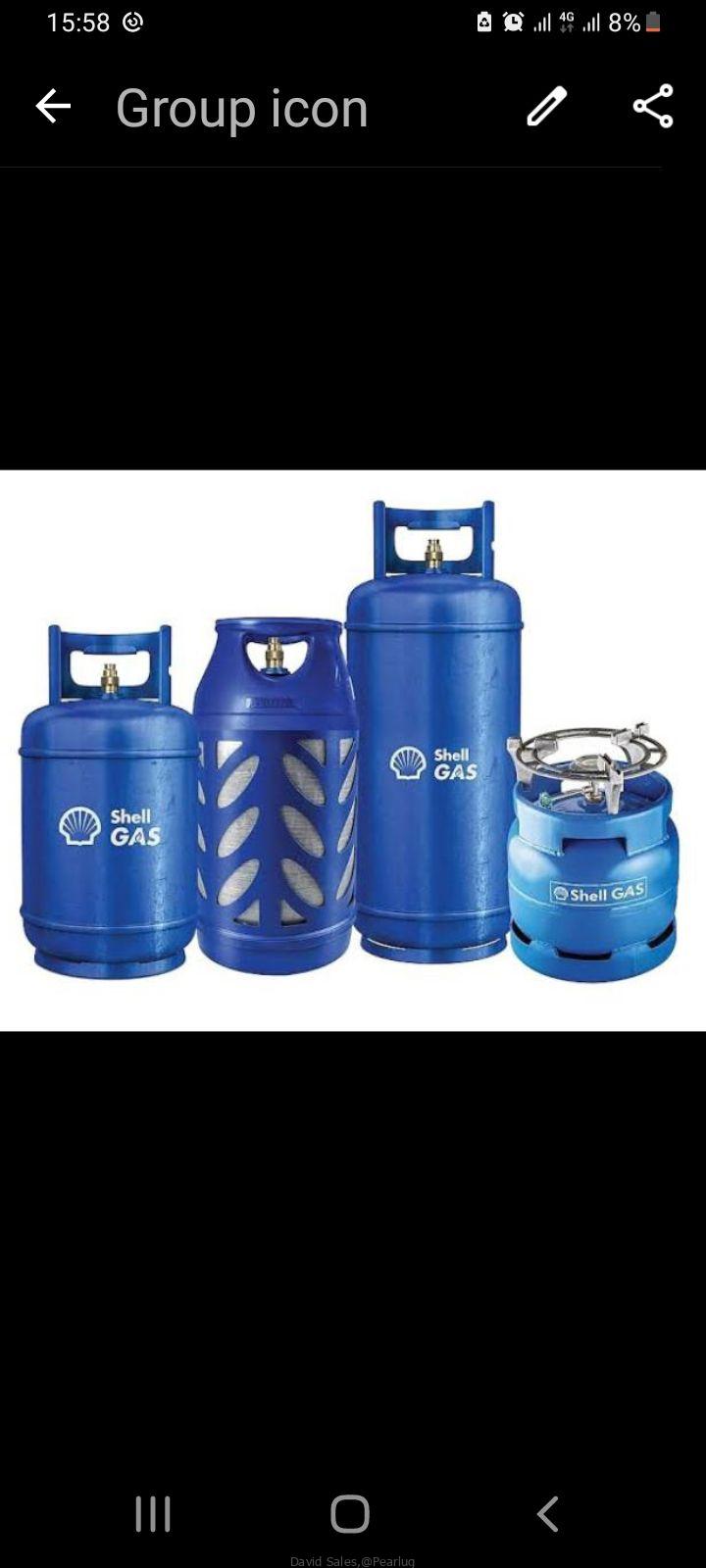 Shell gas