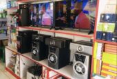 Tvs and speakers