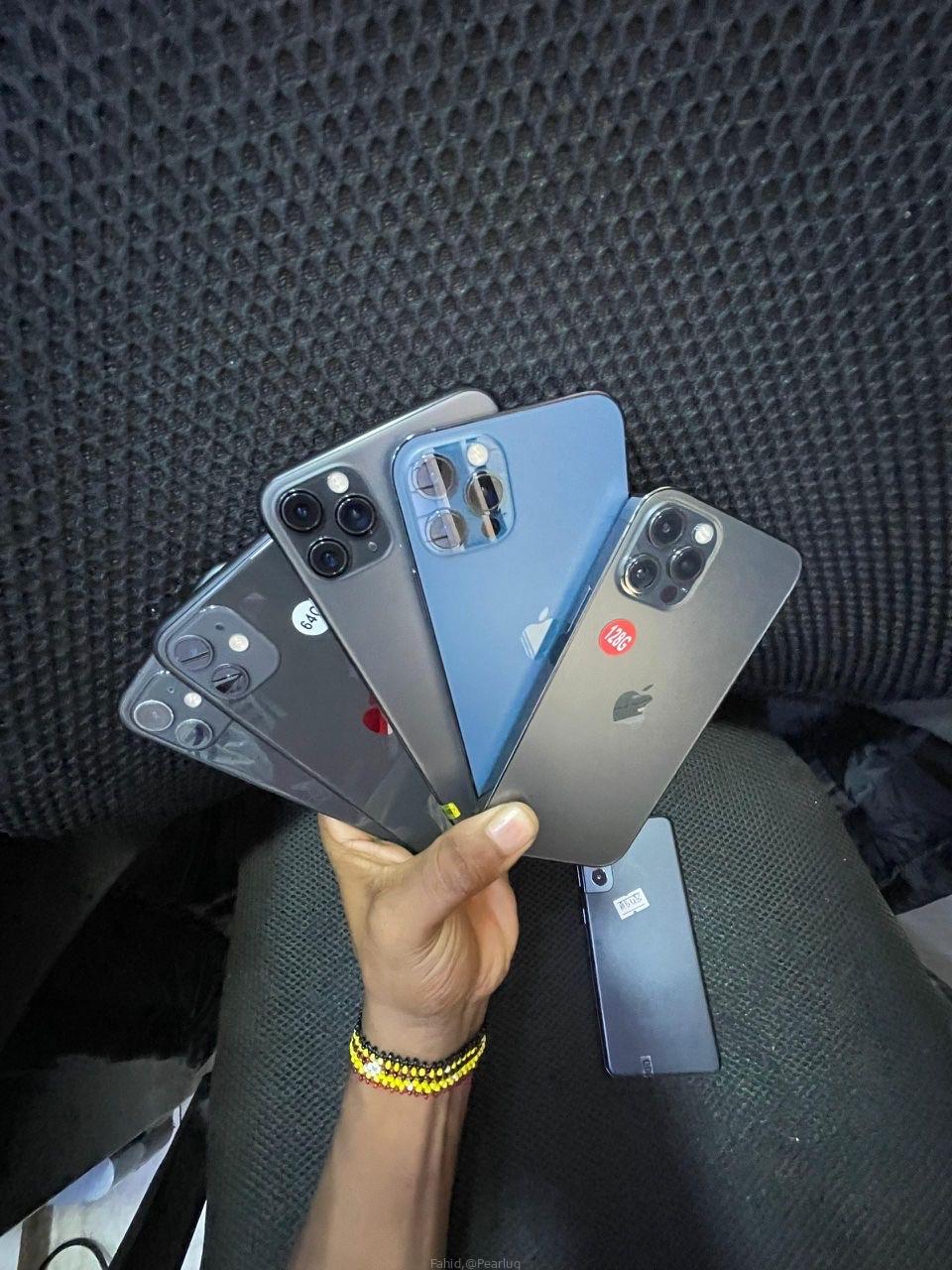 Iphone11,,12pro max 128GB and 256Gb