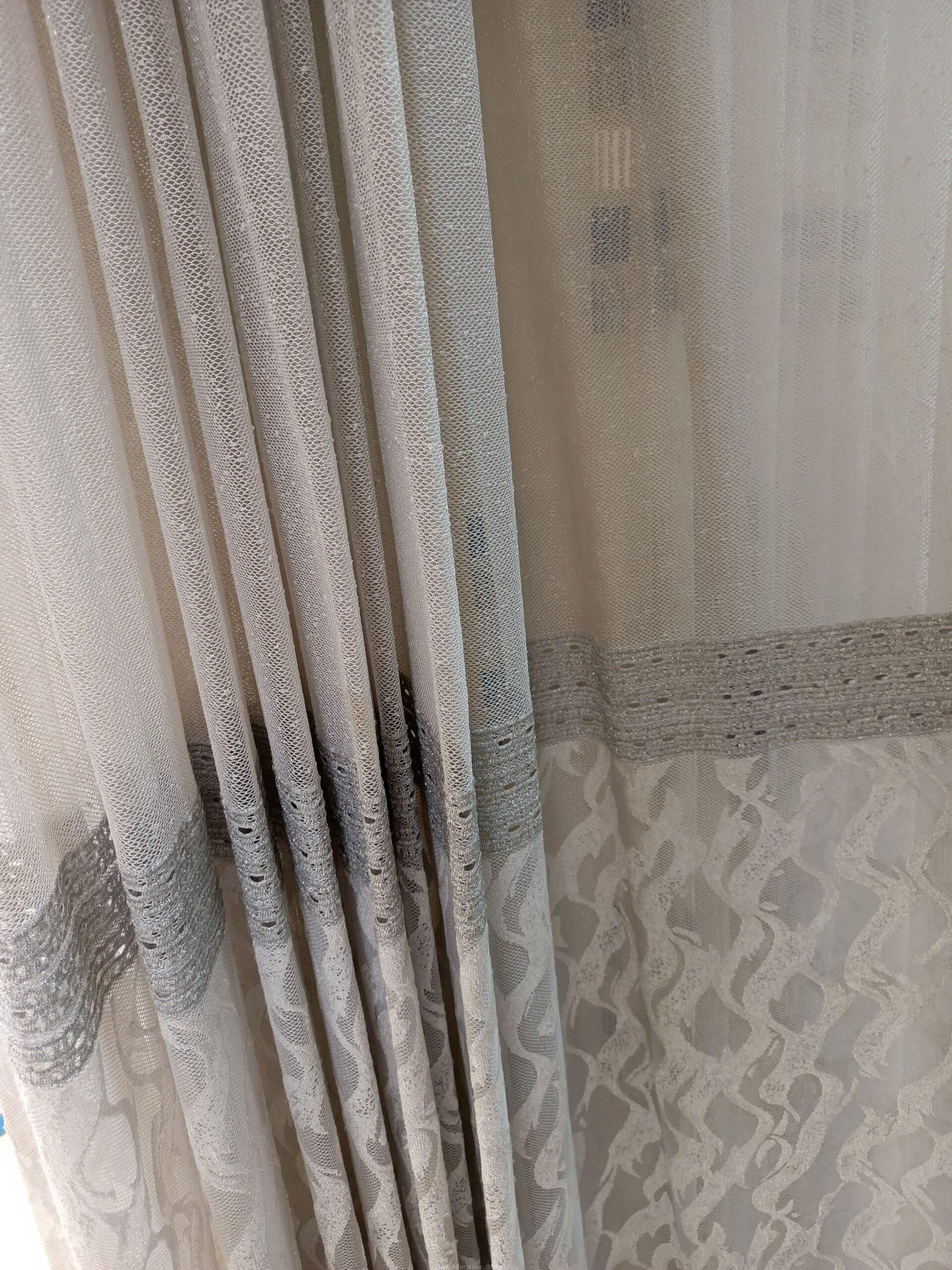 Executive curtains and curtain rods