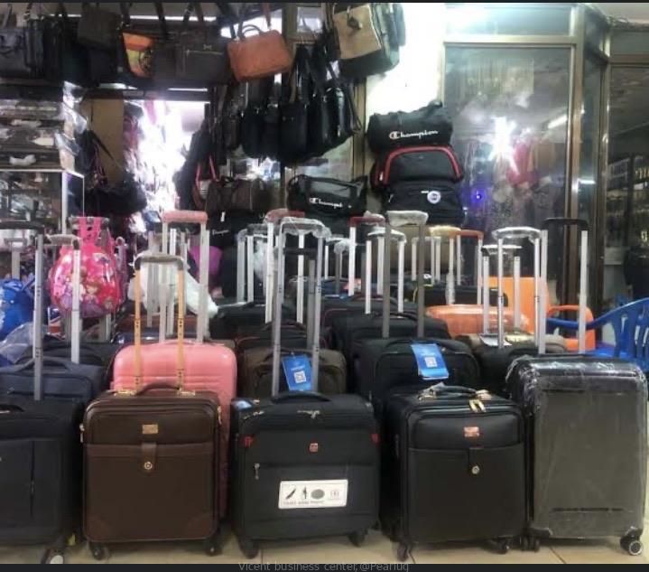 Suite cases and bags