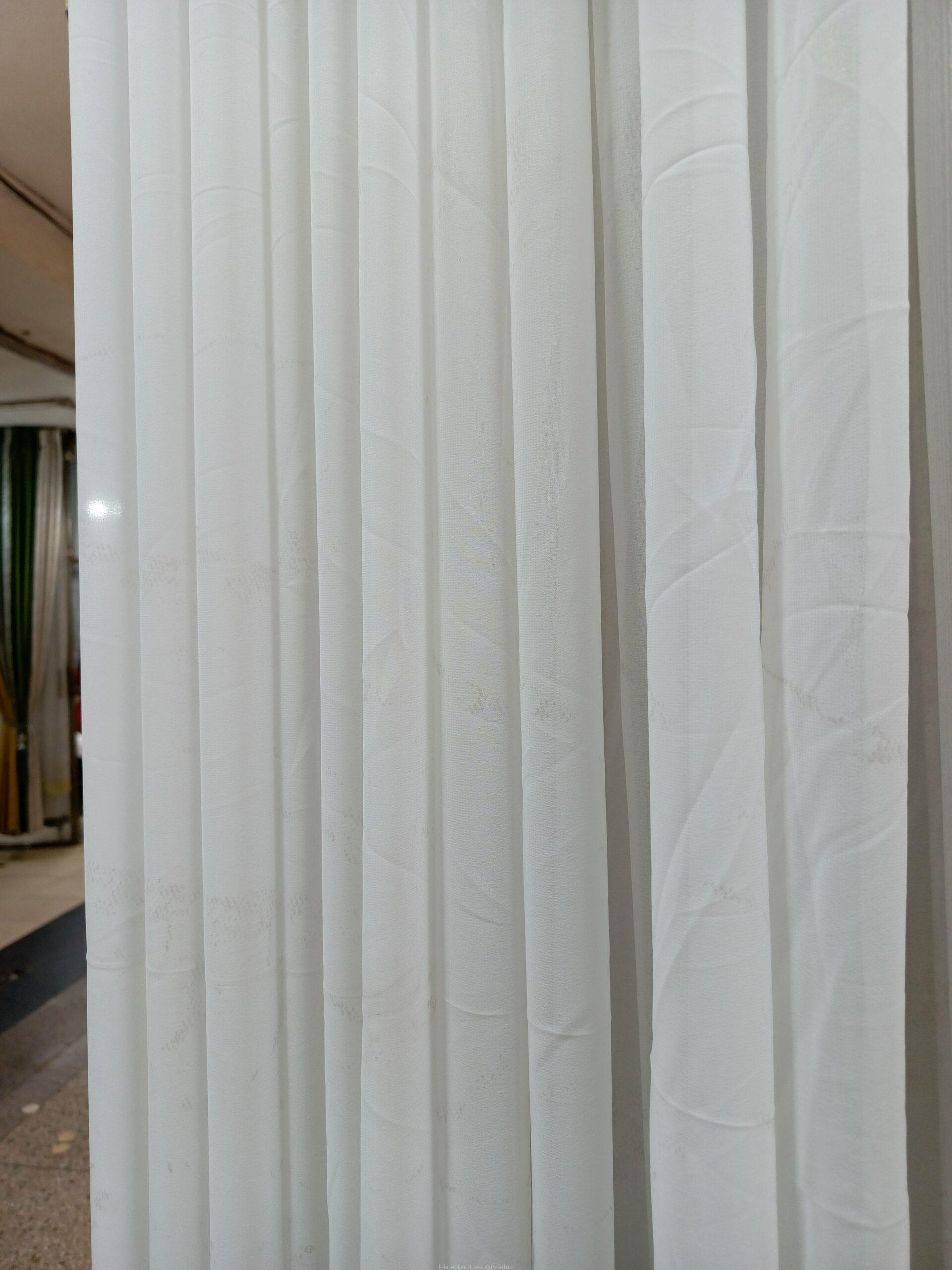 Executive curtains and curtain rods