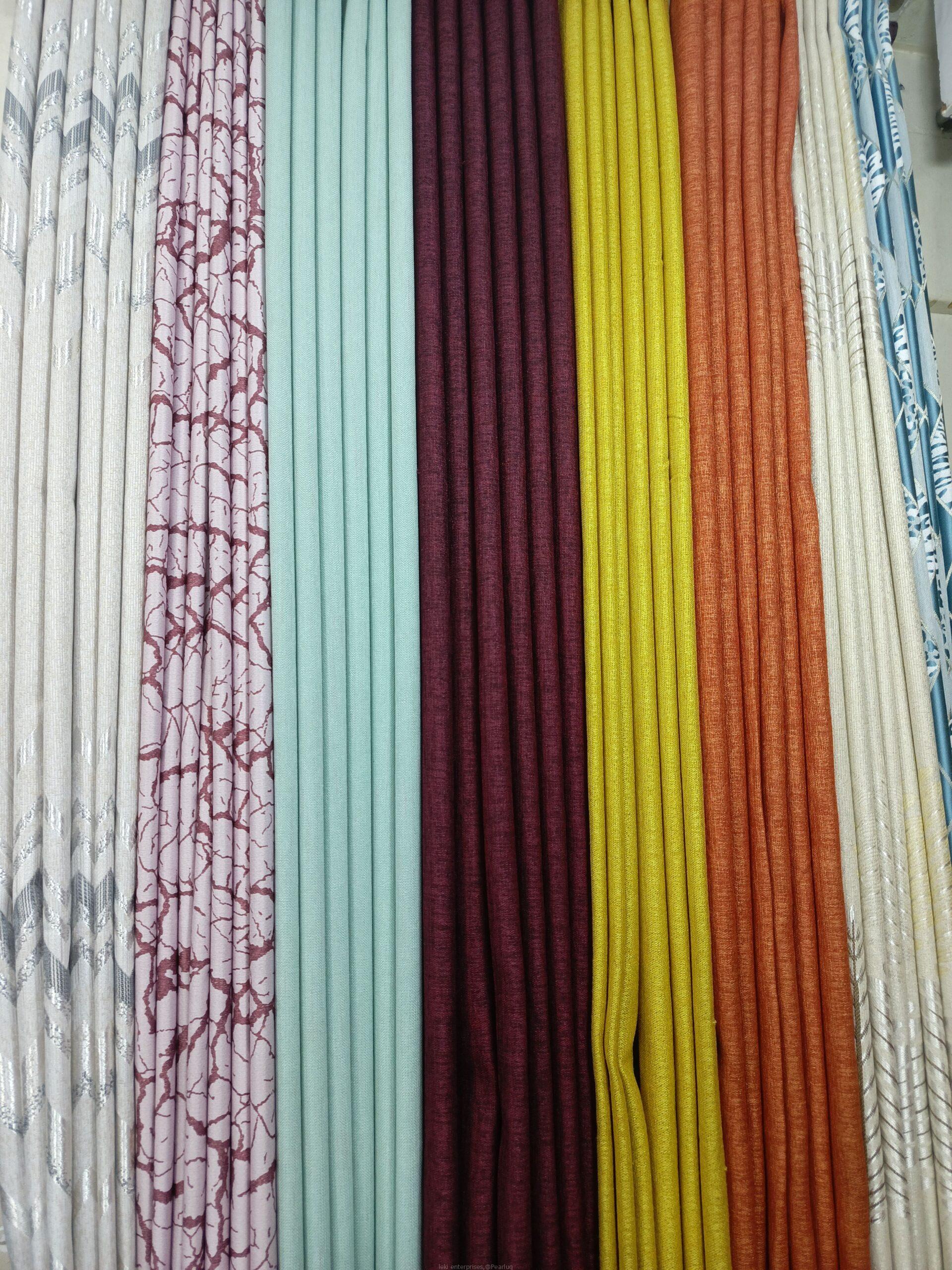 Executive curtains and curtain rods