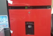 270L double door fridge with dispensor