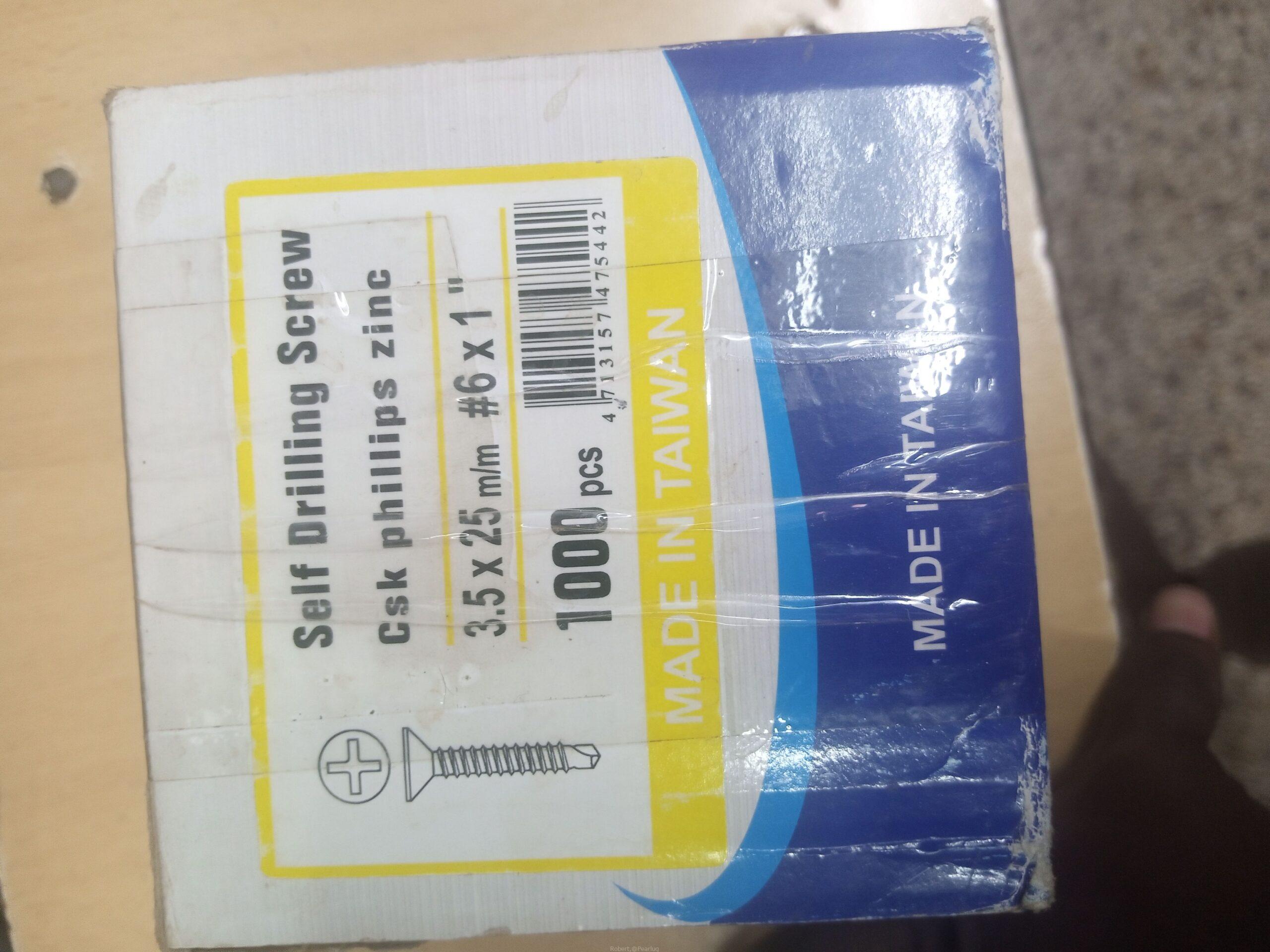 Self drilling screws