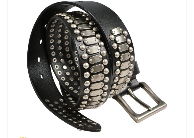 Men’s luxury stone belts