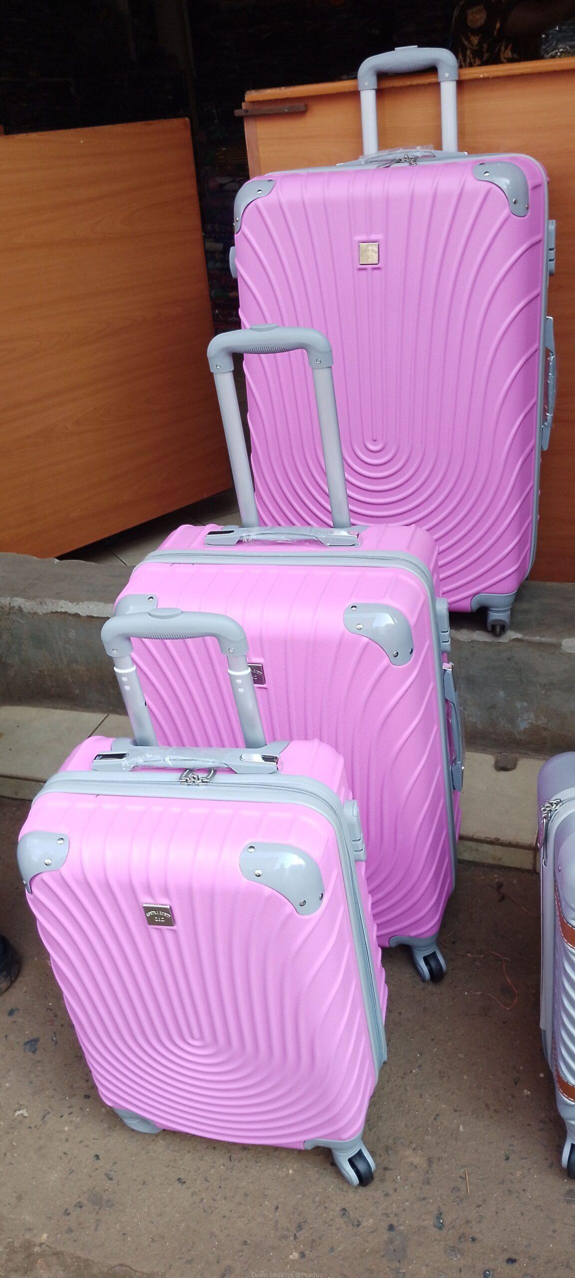 Plastic suitcases