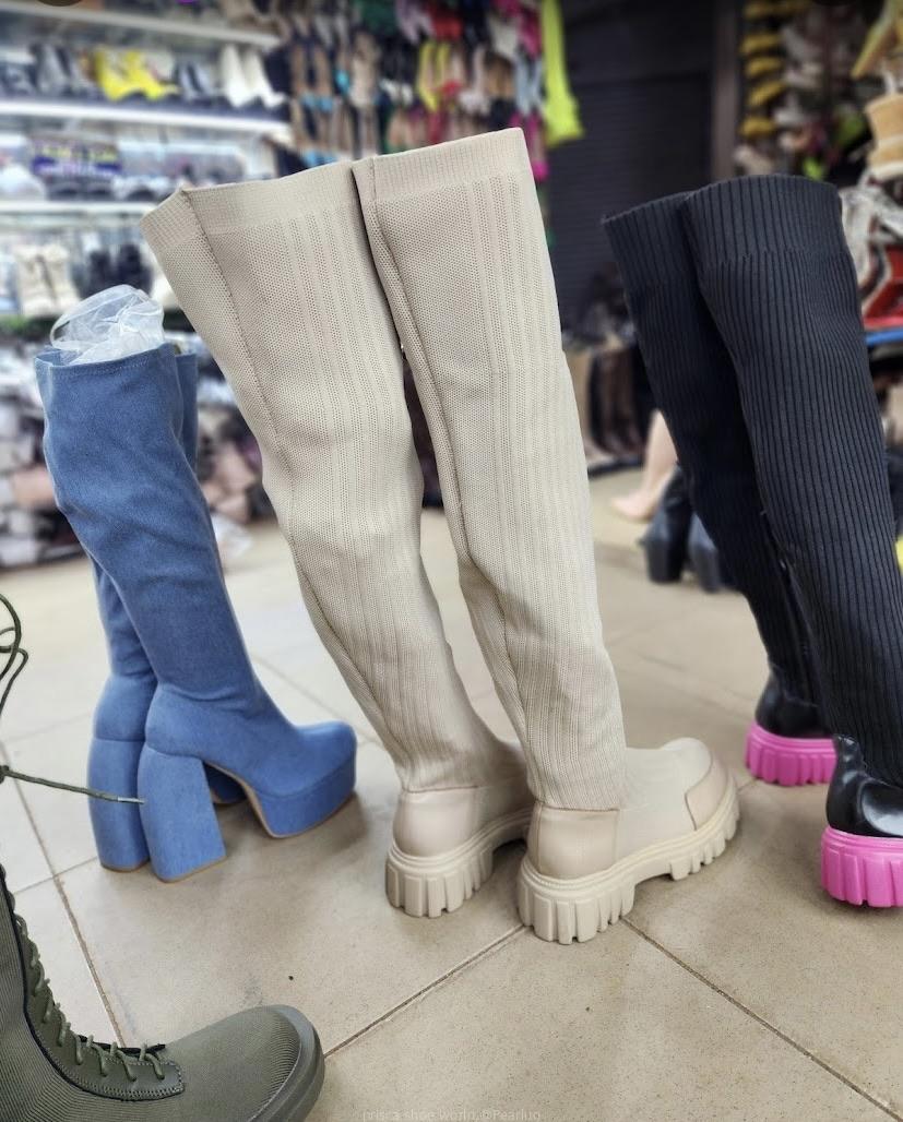 Female long boots