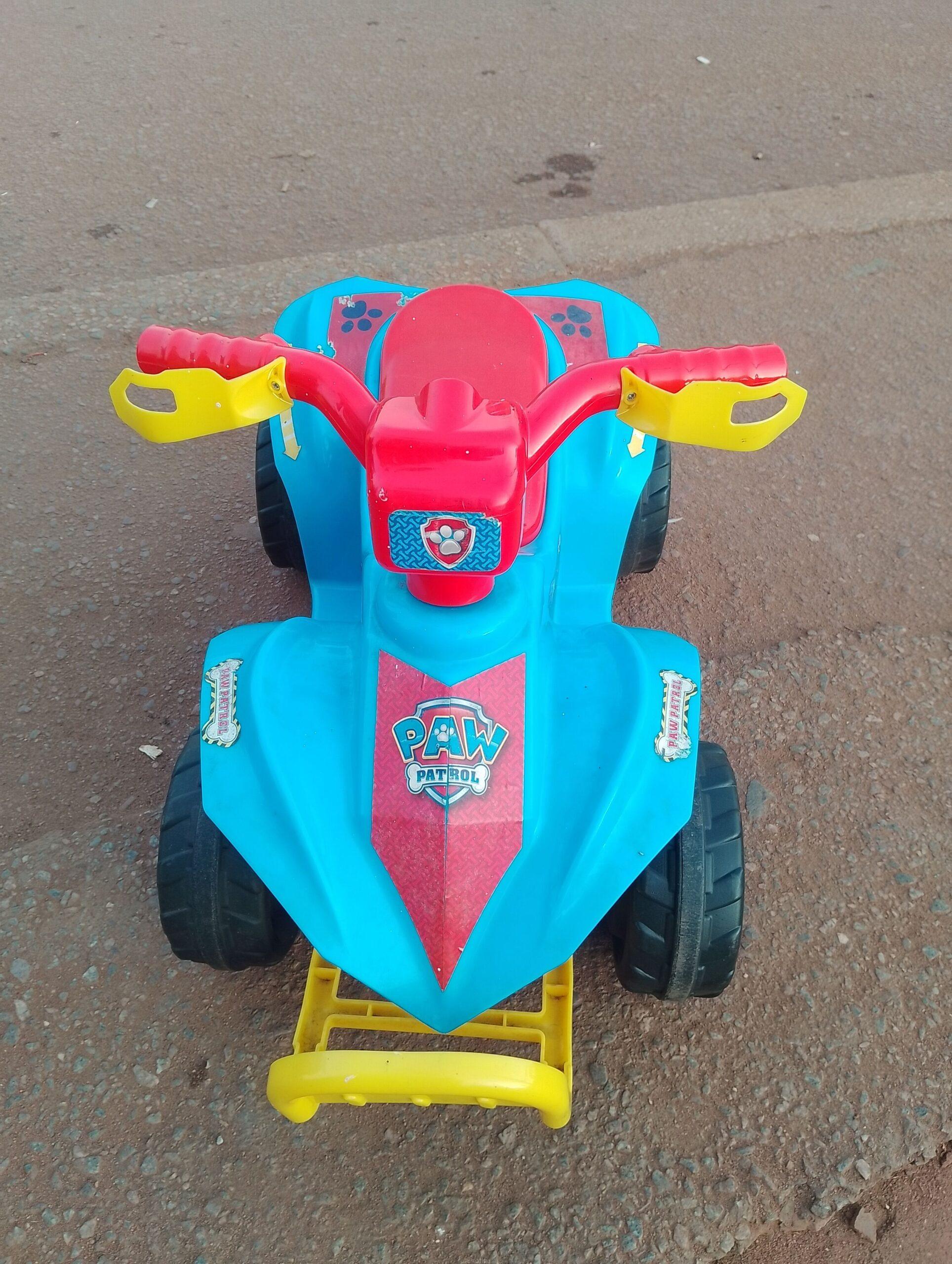 Paw patrol kids motor cycle