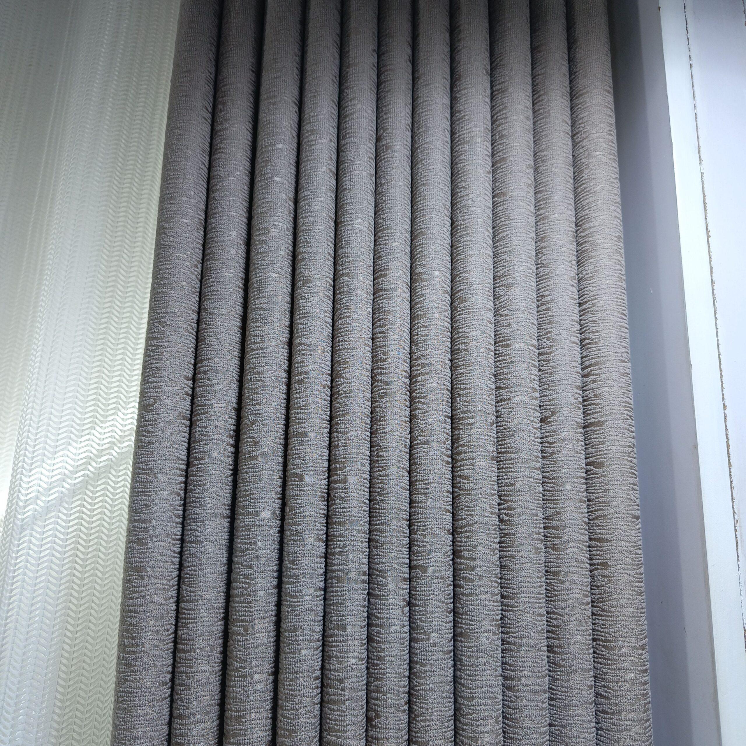 Executive curtains and curtain rods
