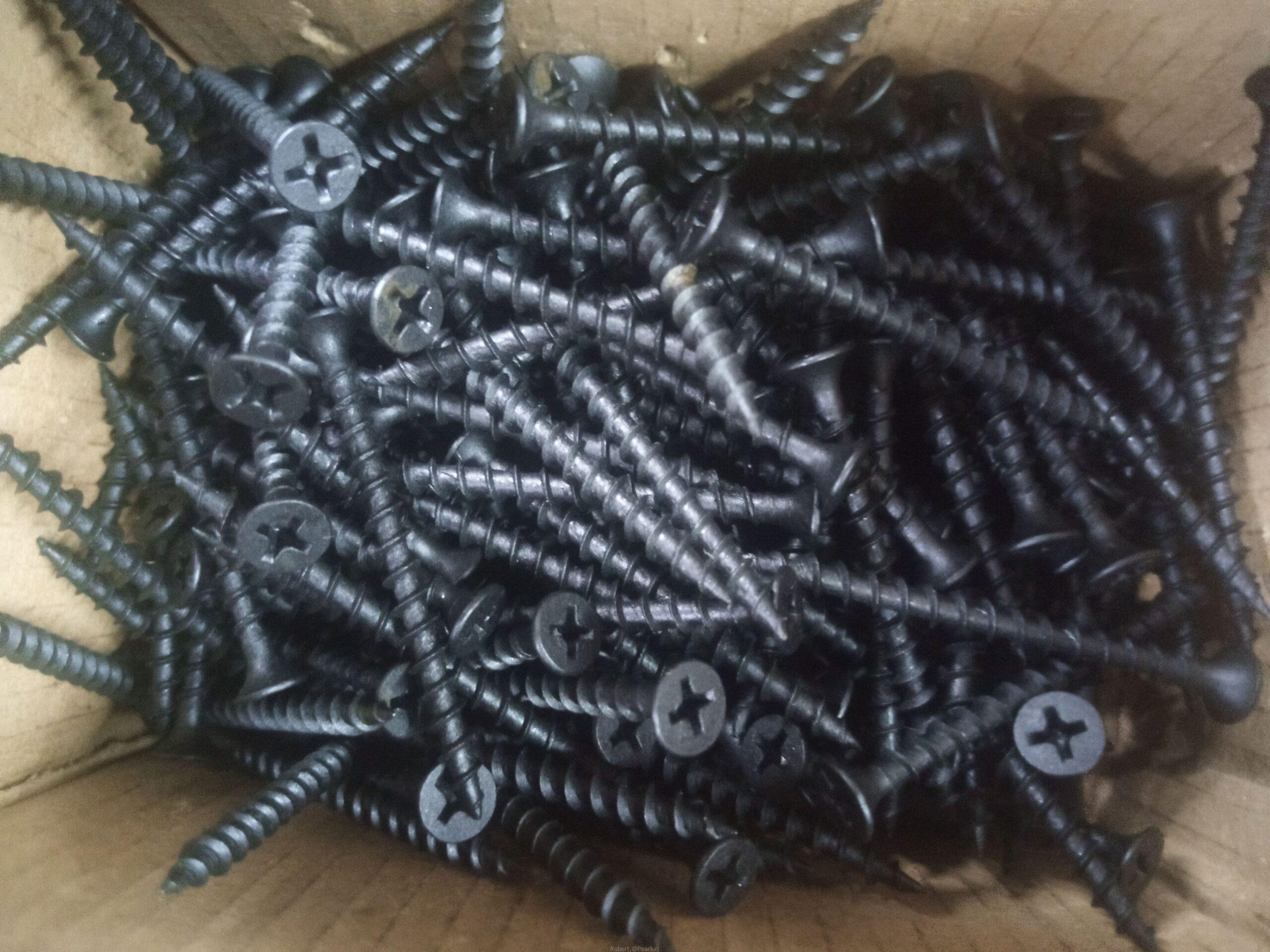 Black screws