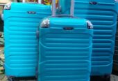 Suitcases and rubber plastic