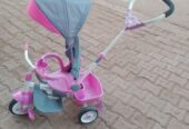 Little tikes pink and gray tricycle