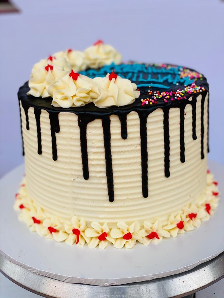 Happy birthday cake surprise gift