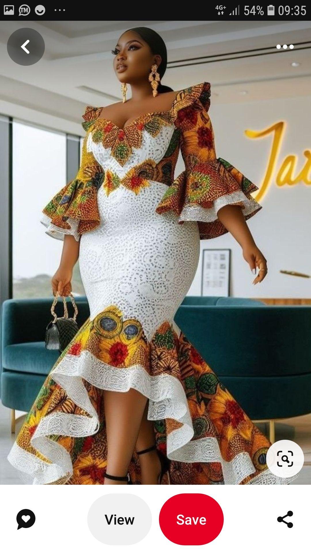African Party dress