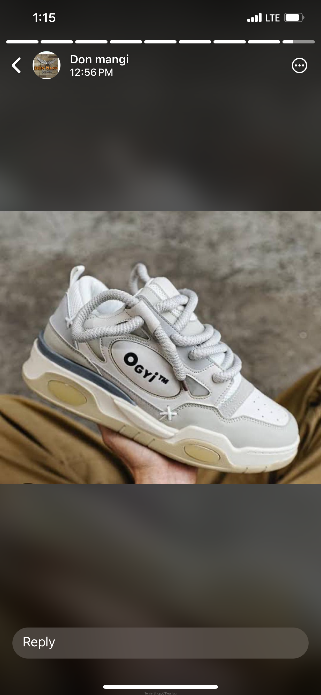 Male and female sneakers