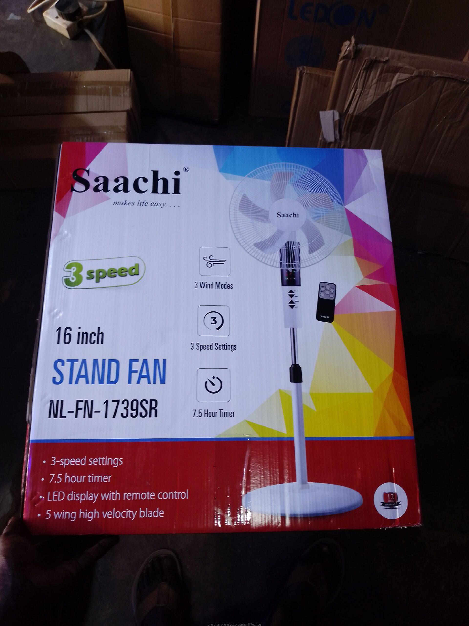 Saachi Remote stand fan