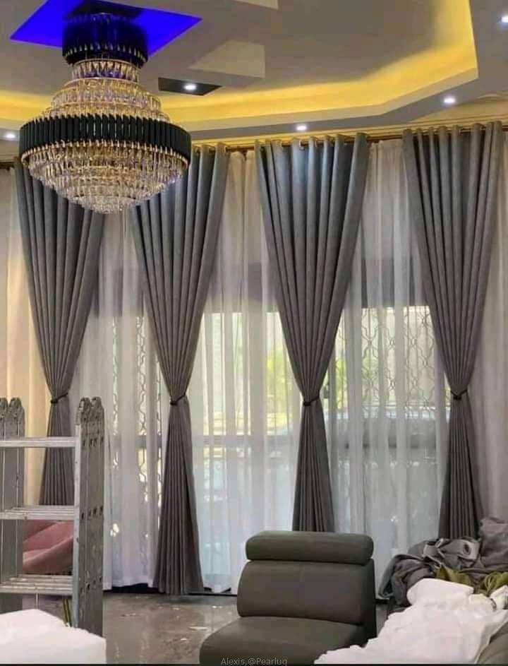 Curtain rods and nets accessories