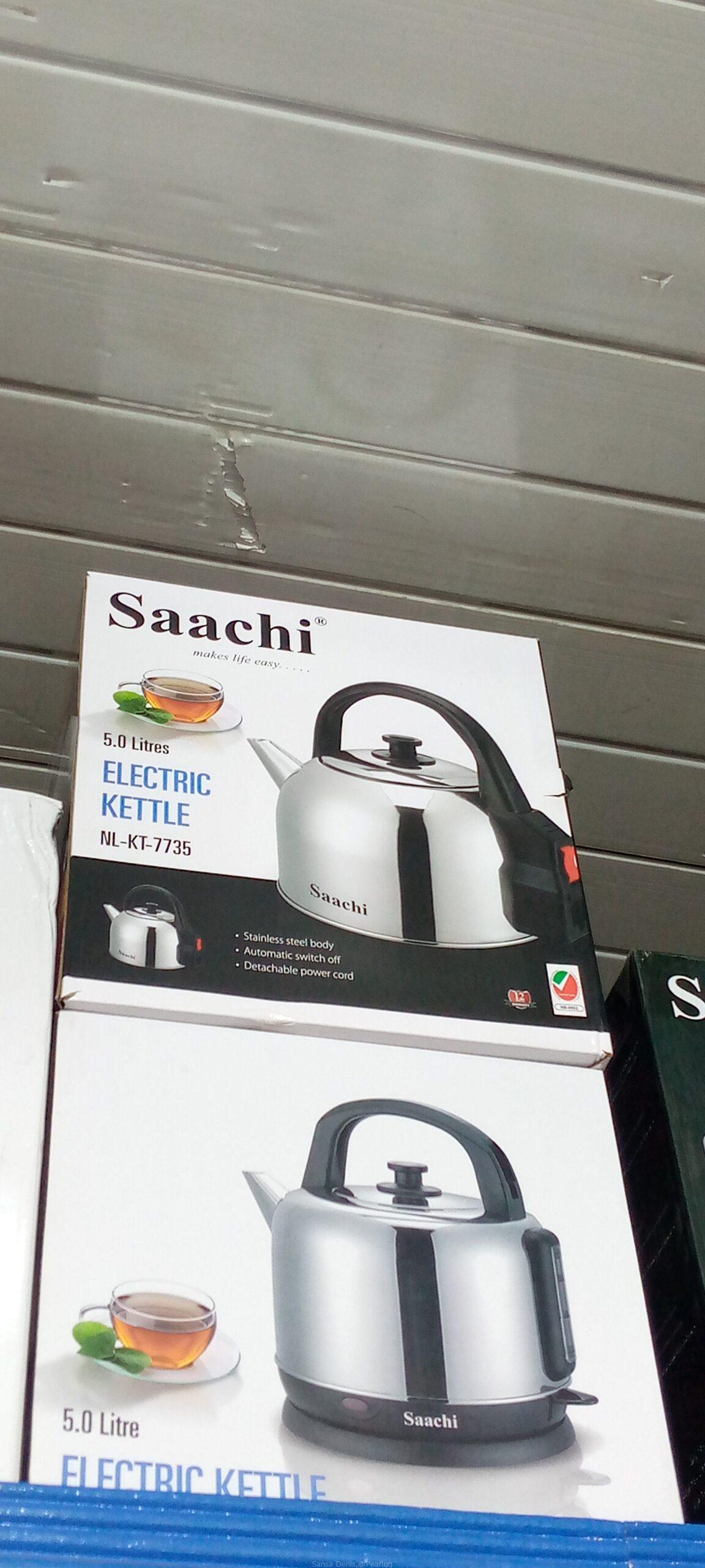 Saachi electric kettles.