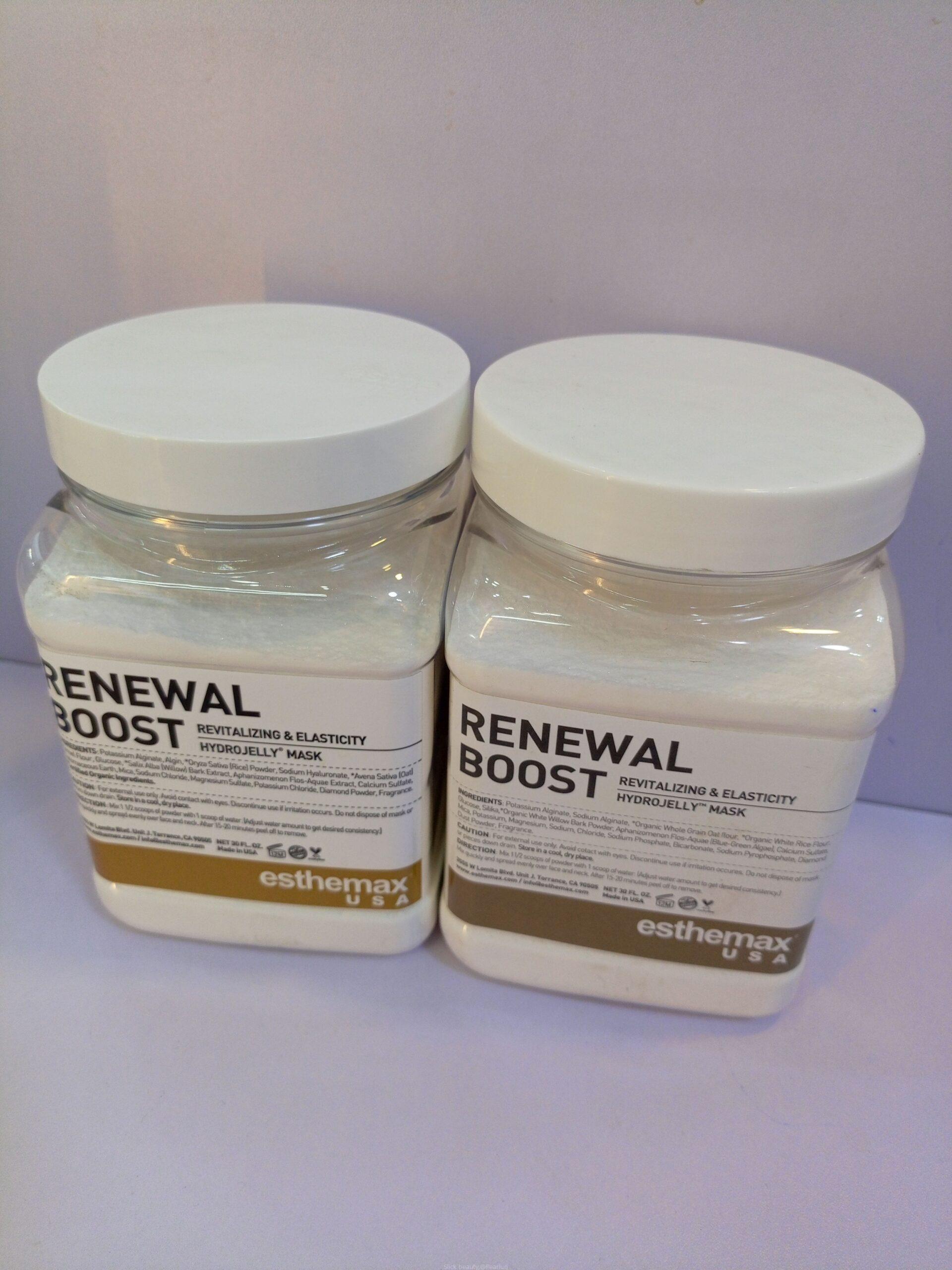 Esthemax hydro jelly mask powder