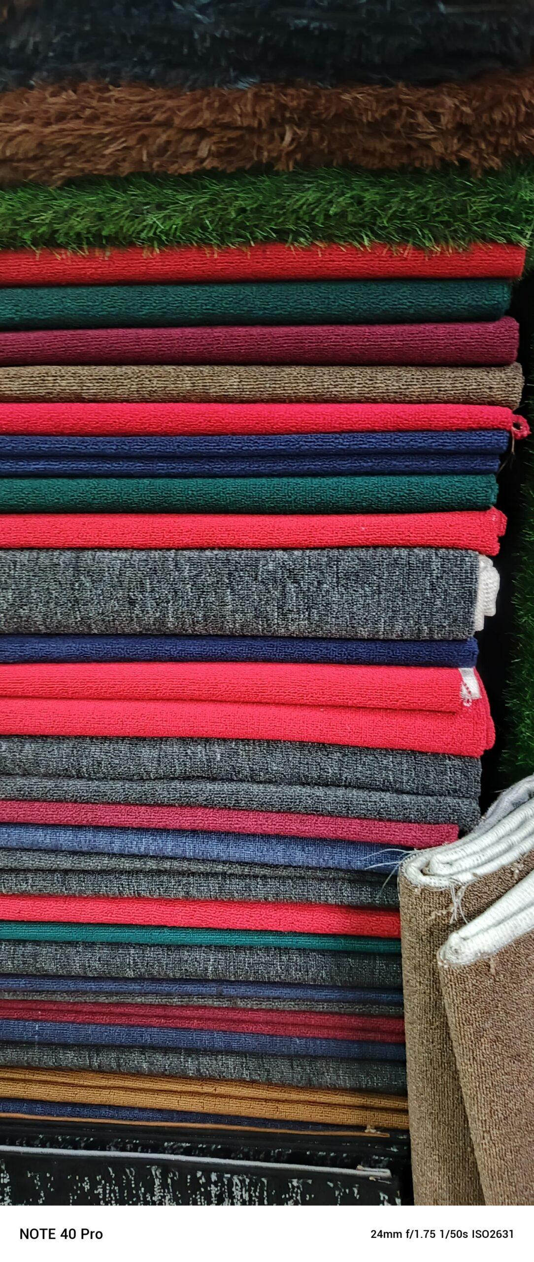 Woolen carpets for churches