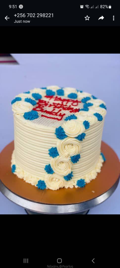 Happy birthday cake surprise gift