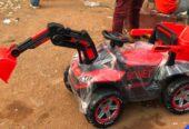 Electronic rechargeable baby car
