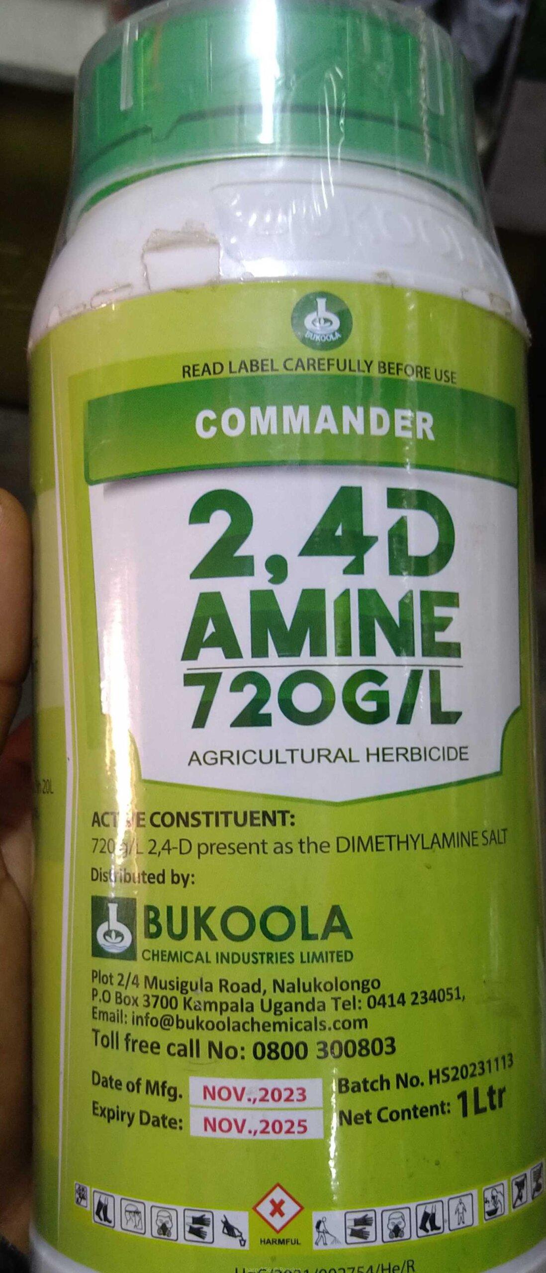 Grass and weed killers