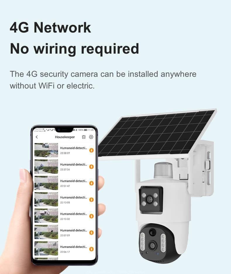 Solar powered Camera