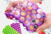 Silicon Honey comb ice cubes multicolour