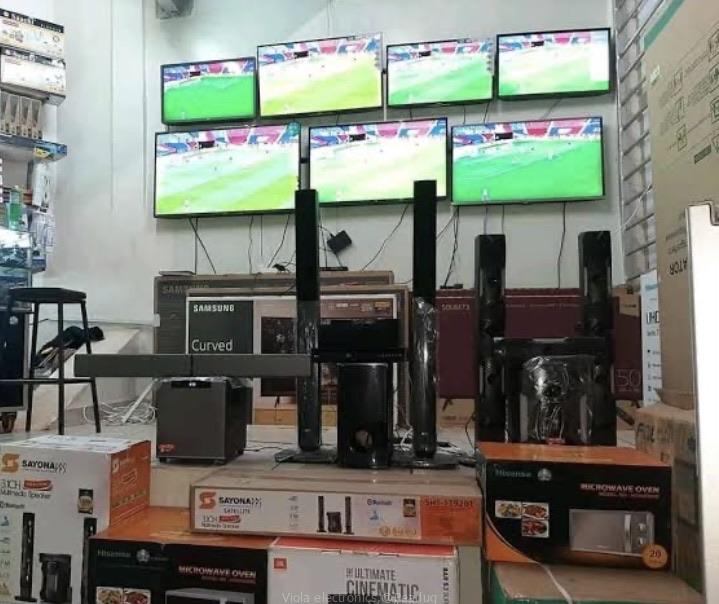 Tvs and speakers