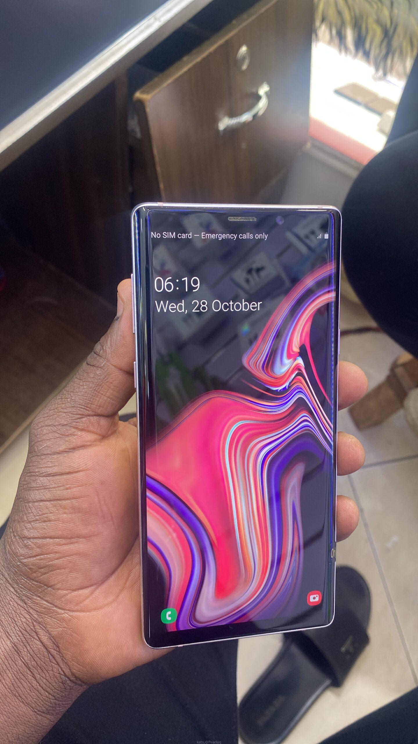 Galaxy note 9