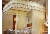 Elegant four stand mosquito nets