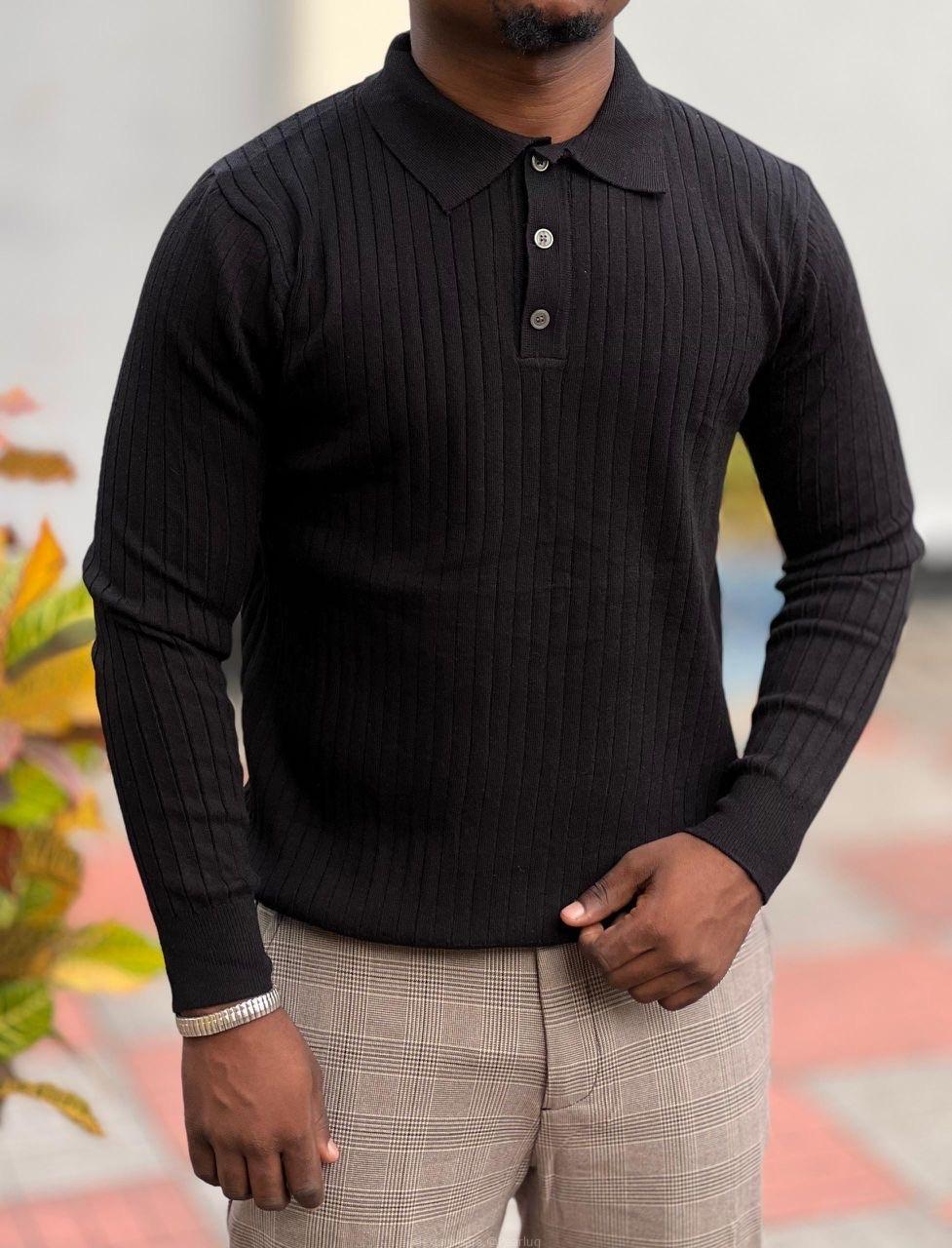 Men’s coller long sleeved shirts