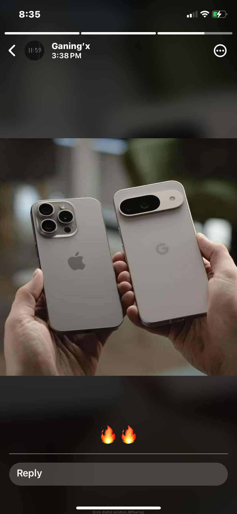 IPhone 13 plain , Google pixel 9pro