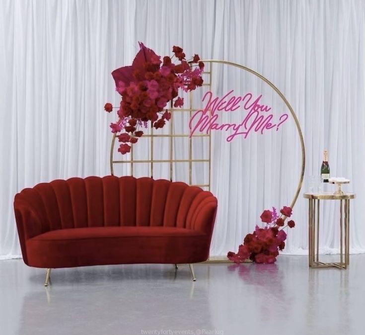 Simple Will You Marry me booth