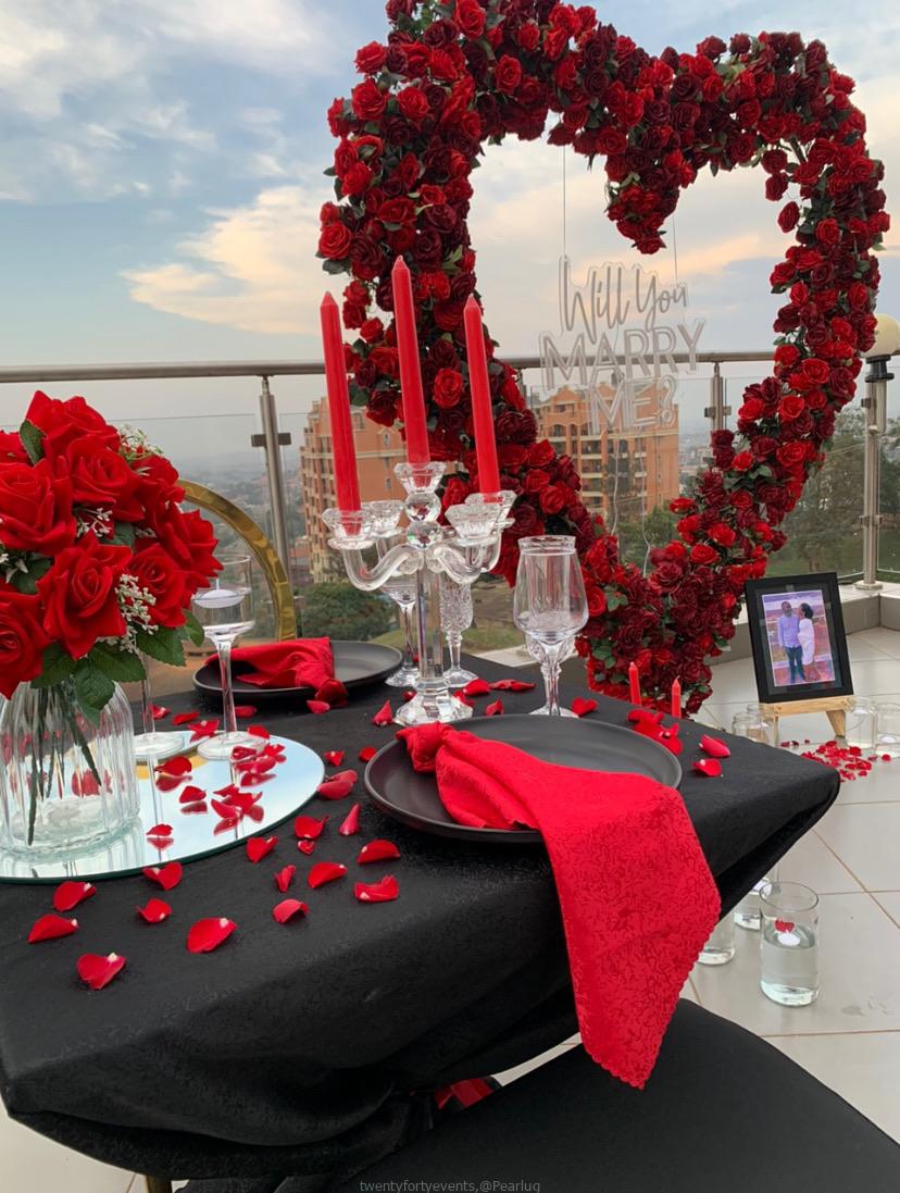 Will You Marry Me – Marriage proposal decoration setup