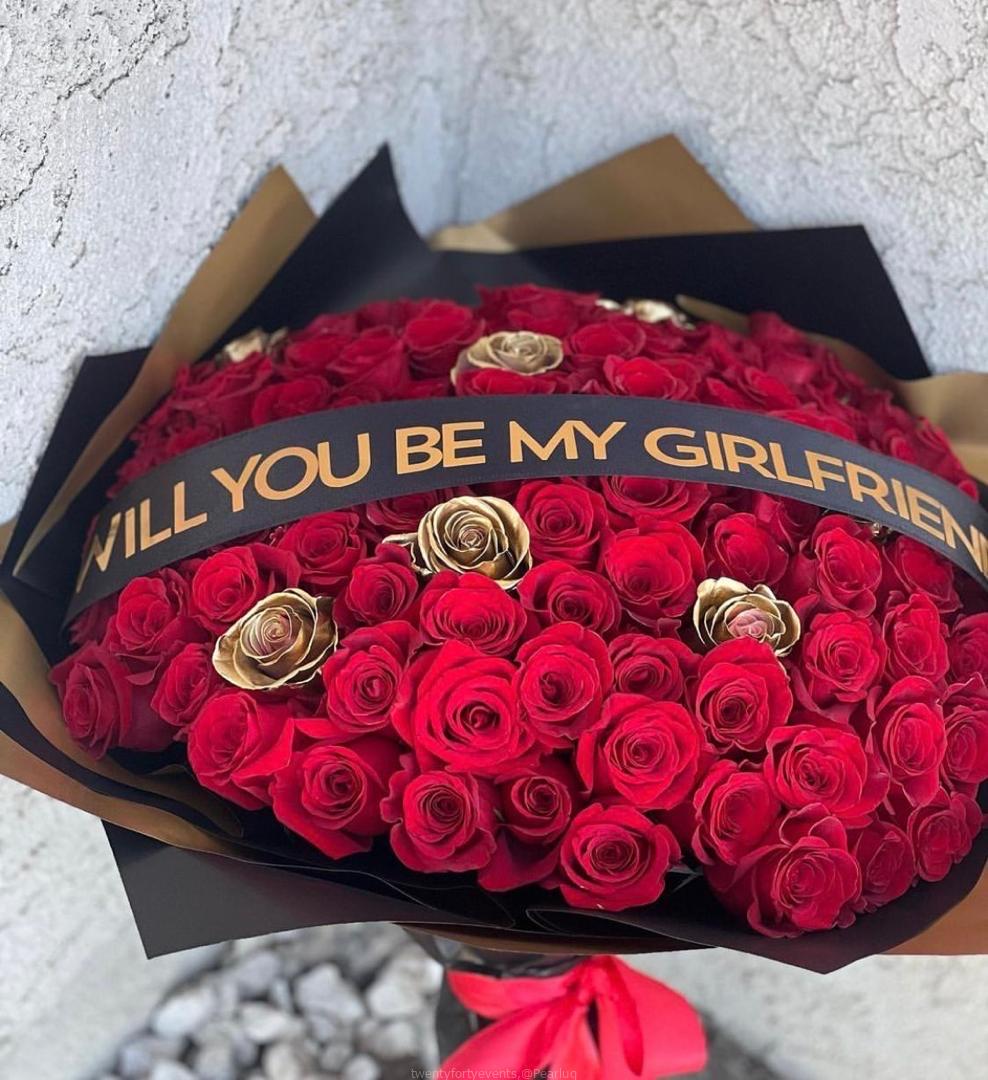 Red Roses for Her – Natural Fresh Flowers