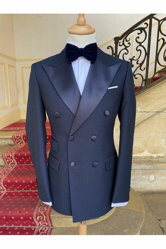 Black double breast suits