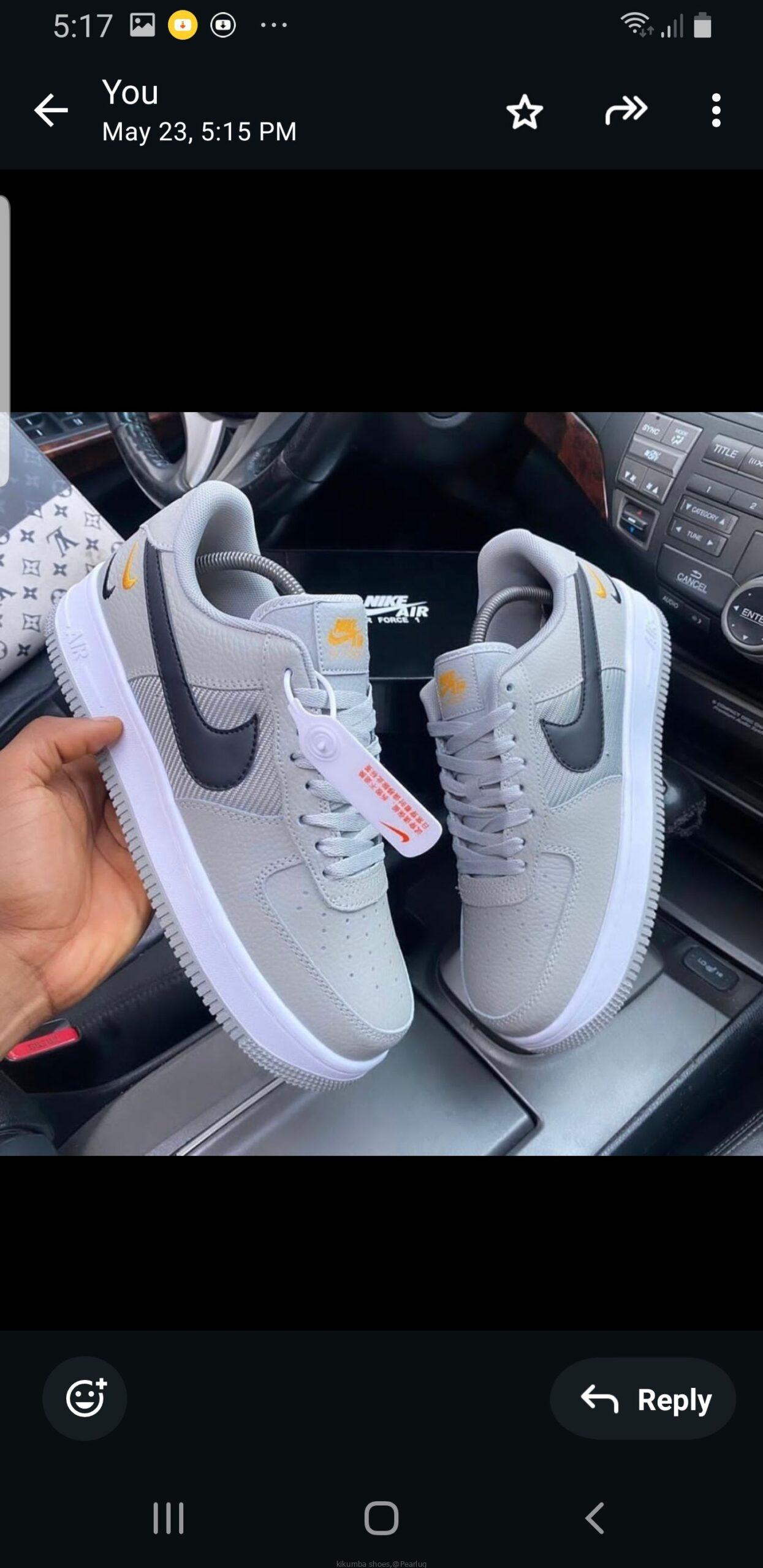 Nike airforce 1biglace