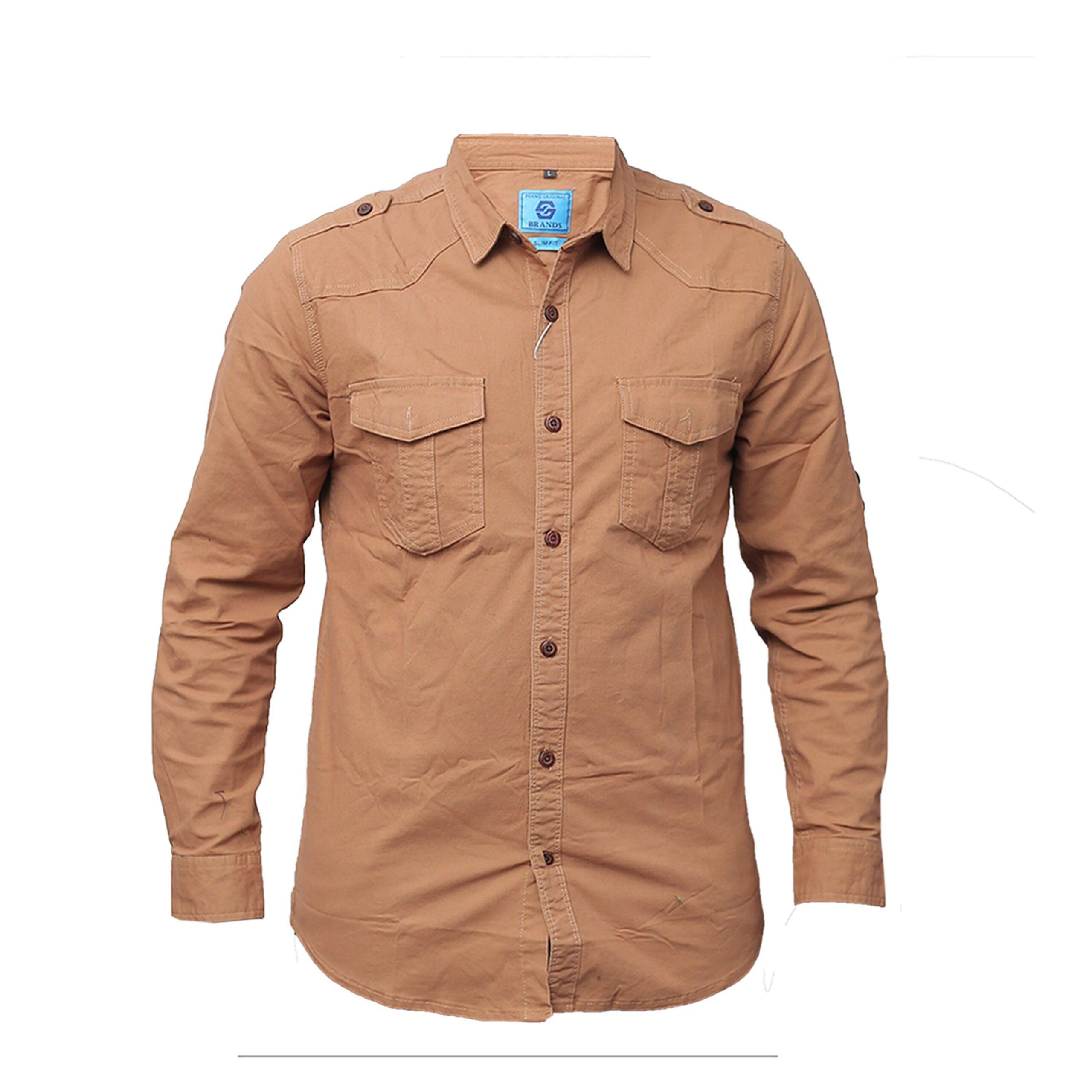 DOUBLE POCKET LONG SLEEVED SHIRTS