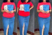 Denim two pieces