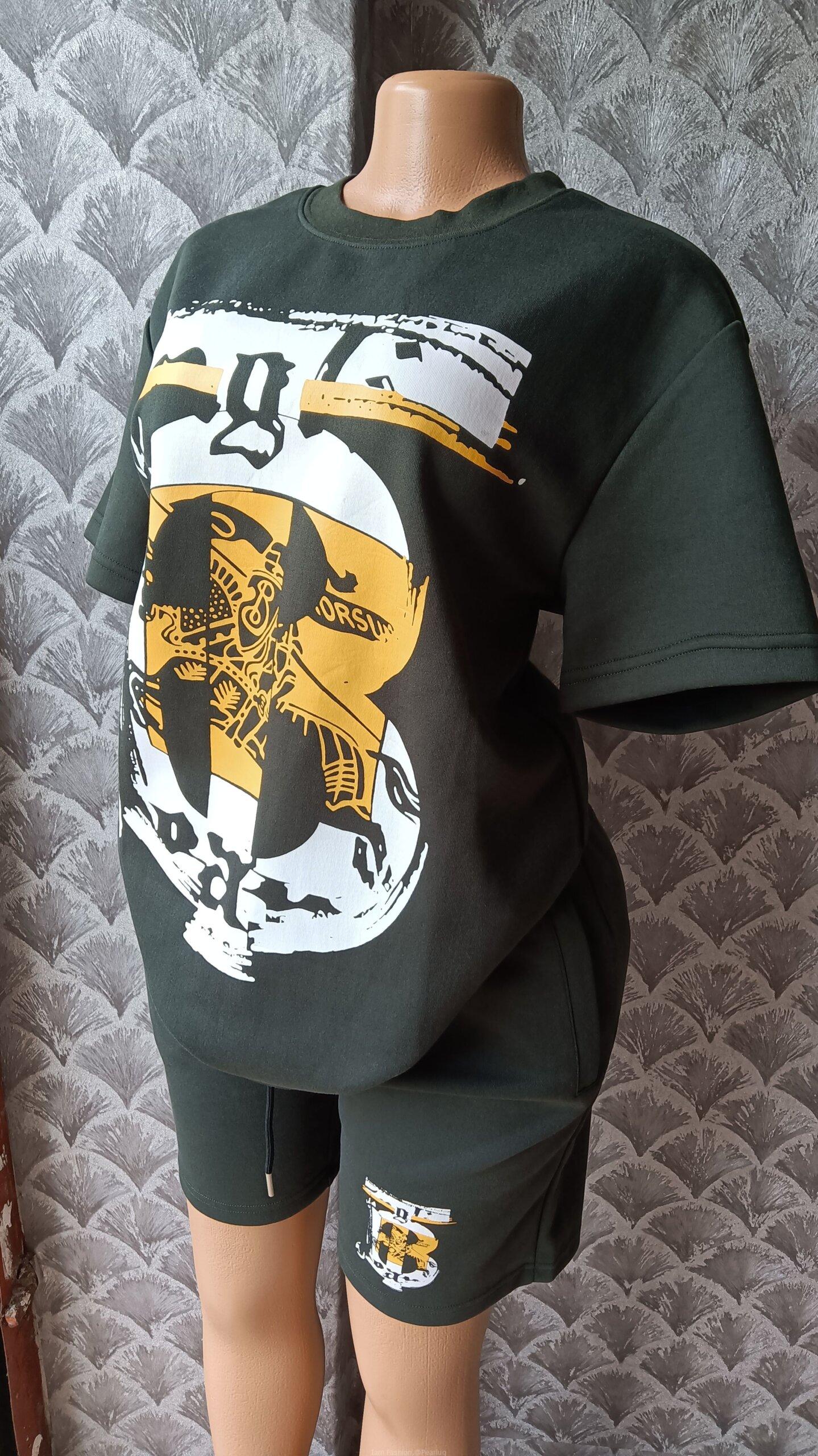 Combination T-shirts and shorts