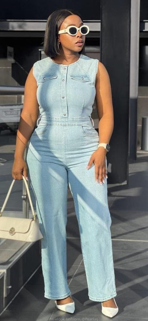 Denim jumpsuit
