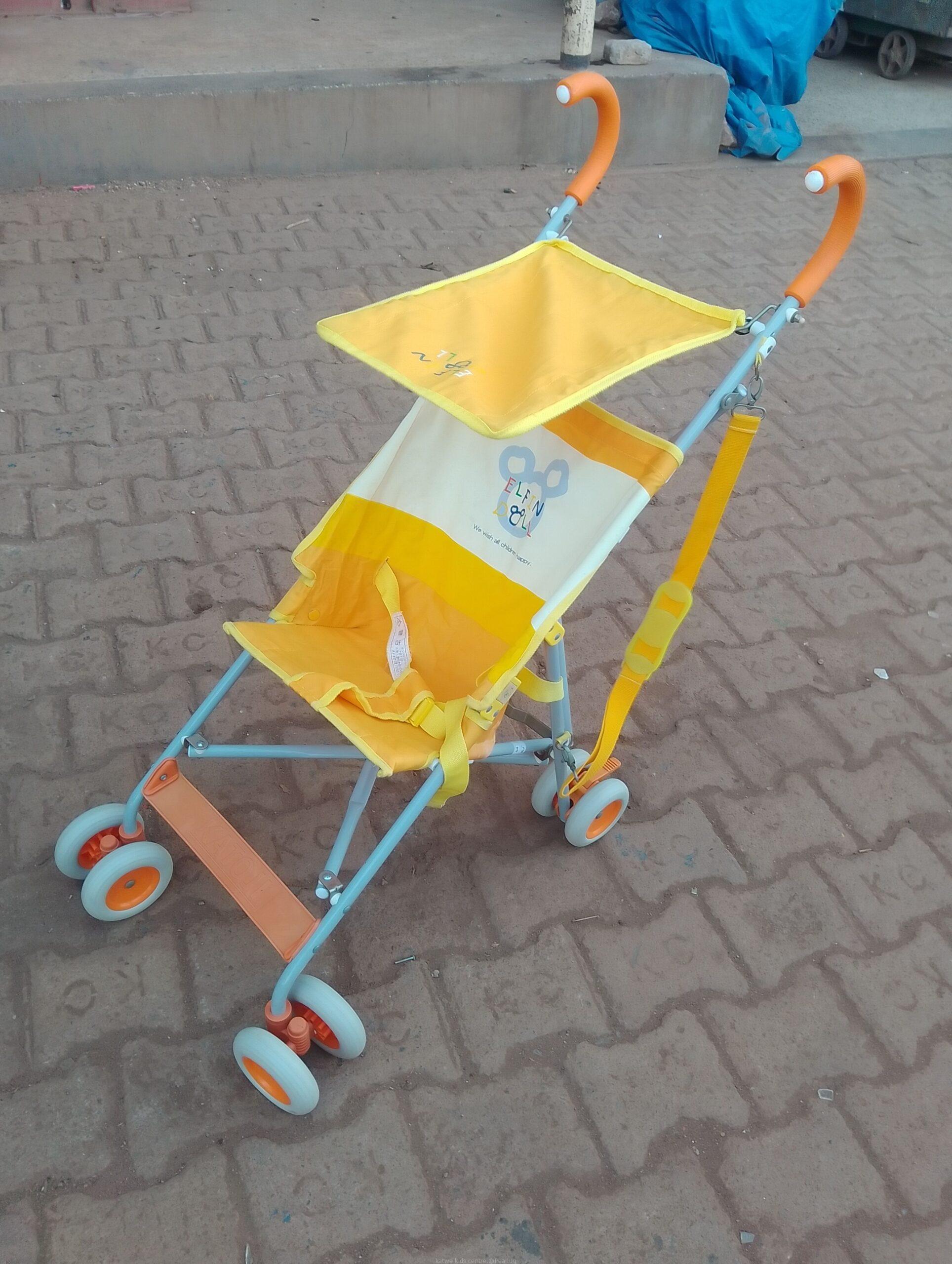 Yellow Japanese stroller