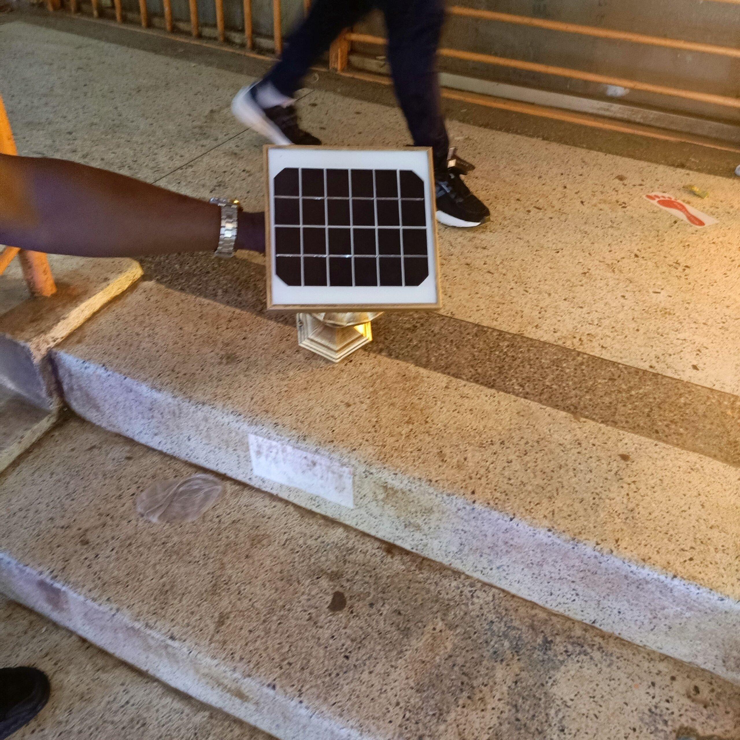 Solar stand alone flood lights